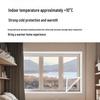 Transparent Windproof & Thermal Insulation Curtains for Winter