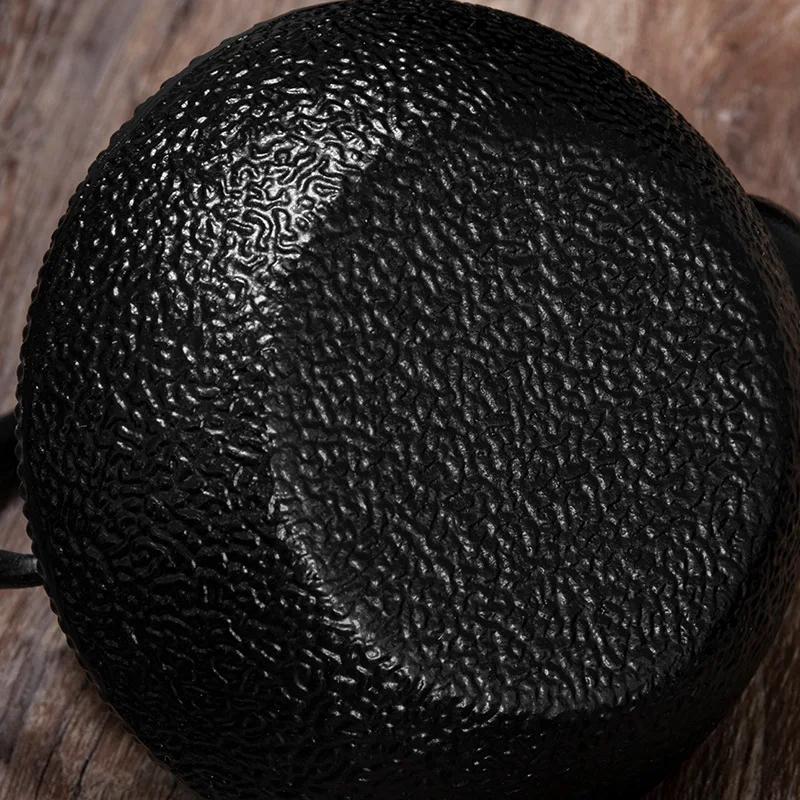 300ml Cast Iron Teapot, Stainless Steel Infuser, Oolong Tea Kettle