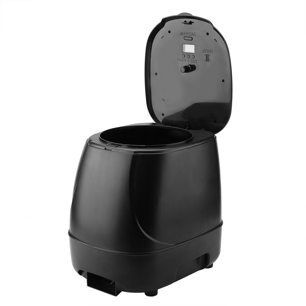 Outdoor Automatic Fish Feeder Fish Feeding Dispenser Timer for Pond Aquarium (Without Battery)