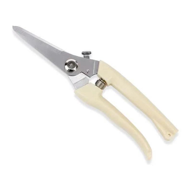 Carbon Steel Pruning Picking Gardening Shears Nonslip Handle For Deadheading & Shaping Flowers Or Fruits Easy Harvesting