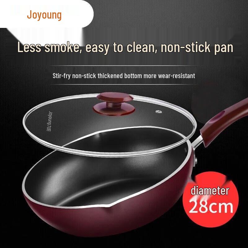 Joyoung 28cm Non-stick Frying Wok
