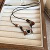 Love Pendant Necklace Internet Celebrity Fashion Versatile Sweater Chain High Sense Jewelry