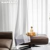 1PC Napearl Tulle Sheer Jednolity Kolor Zasłony Miękka Nowoczesna Zasłona Tiulowa Do Salonu Wystrój Domu
