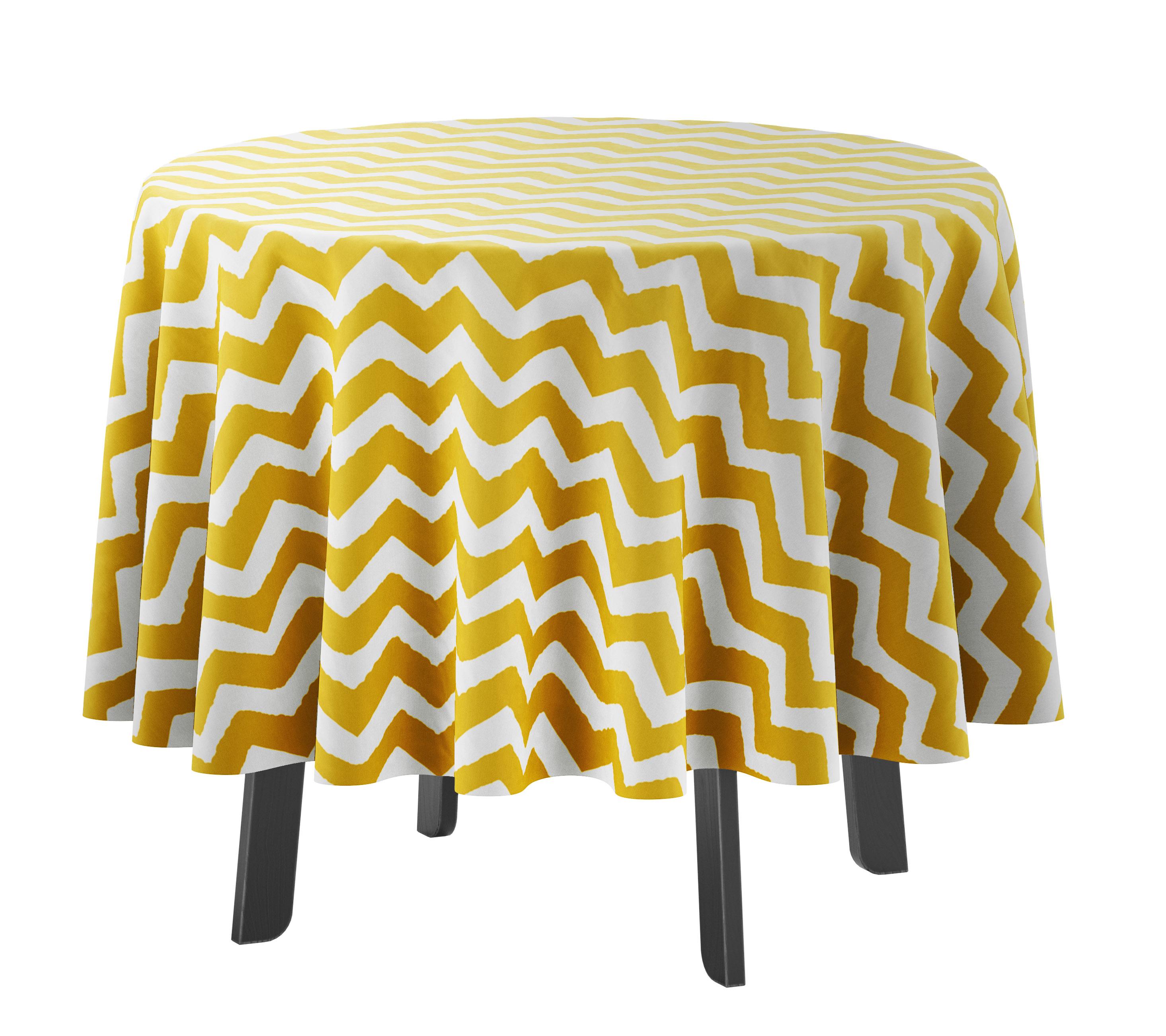 

Vargottam Кругла скатертина для приміщень на відкритому повітрі 58-дюймова кругла скатертина Водонепроникні скатертини для патіо, весняно-літо 58x58 Inches жовтий