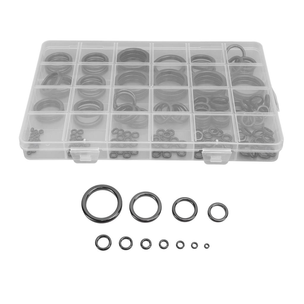 Reparatursatz für Angelrutenführungen, Angelrutenösen-Reparatursatz aus Keramikringen für rotierende Gussruten