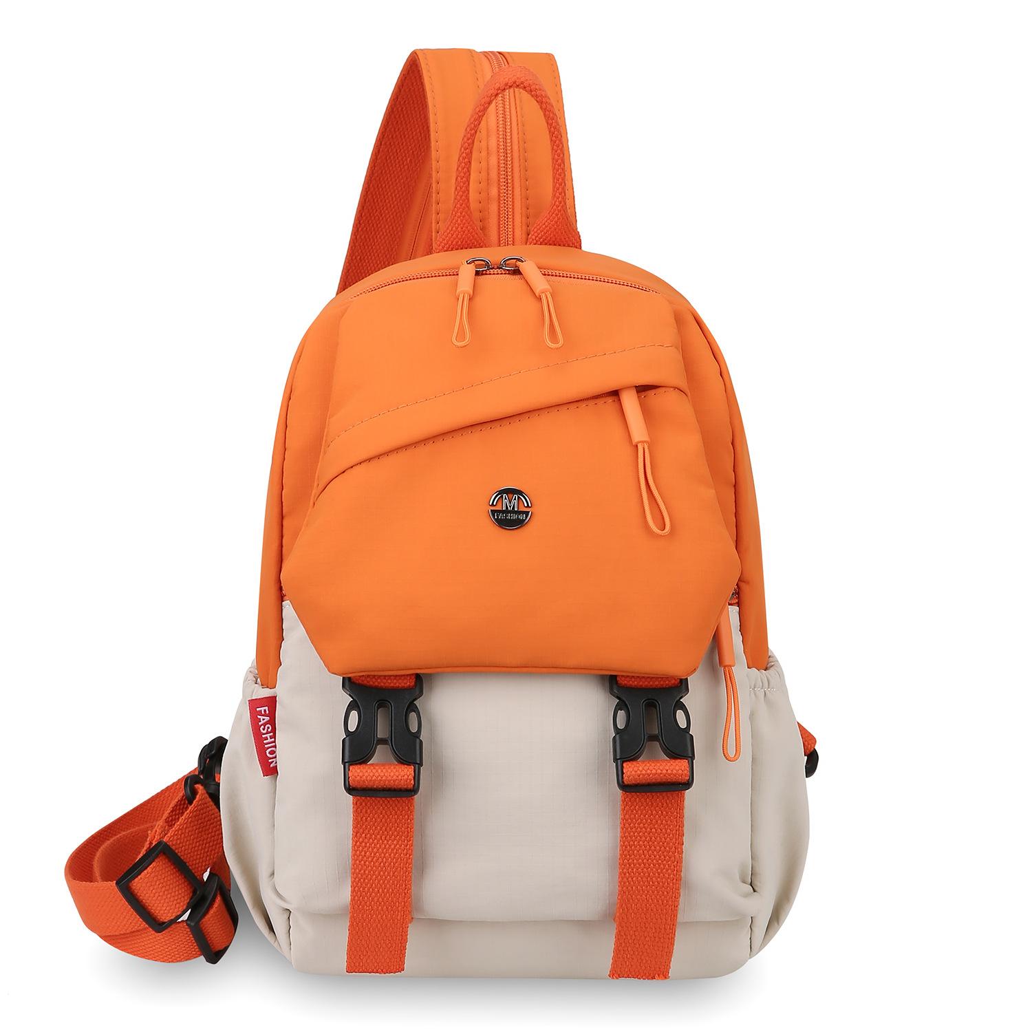 

Women s bag outdoor new women s summer solid color sunscreen cap UV protection Norden hiking backpack оранжевый