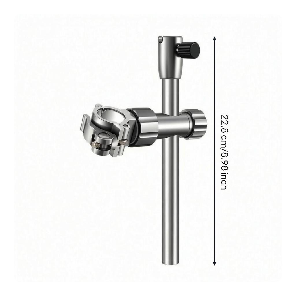 ScrewTightened Fishing Chair Clamp | Sturdy Aluminum Alloy, Knurled Adjustment Knob,