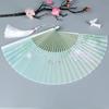 Vintage Chinese Style Portable Folding Fan Party Wedding Dance Hand Fans Summer Bamboo Craft Gift Room Decoration Ornaments New