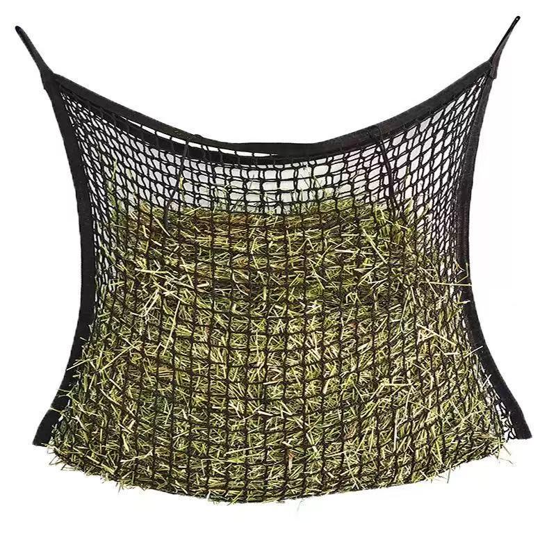 Cross-Border Equestrian Horse Hay Net Bag - Woven Tack Feeding Supplies and Hanging Grass Net