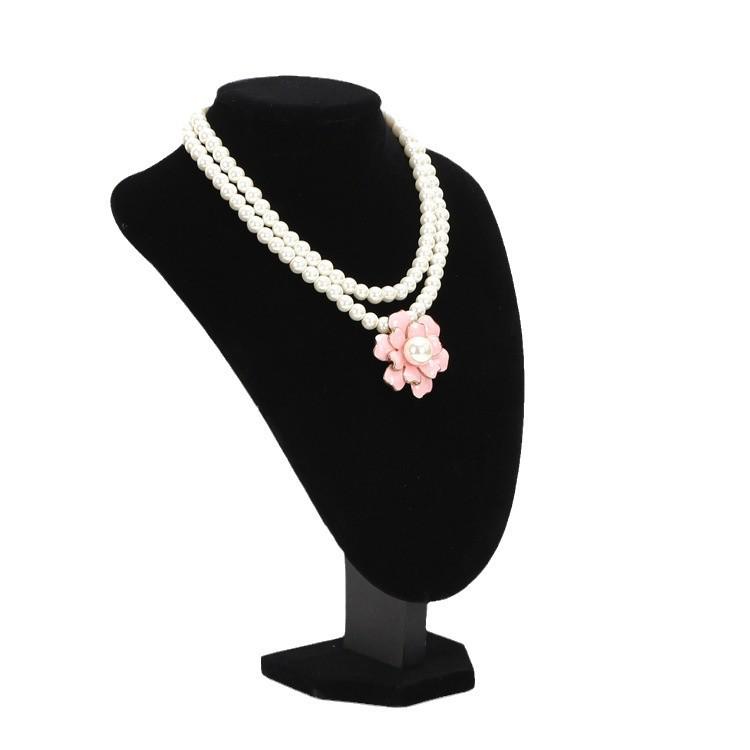 Velvet Black Necklace and Pendant Display Stand