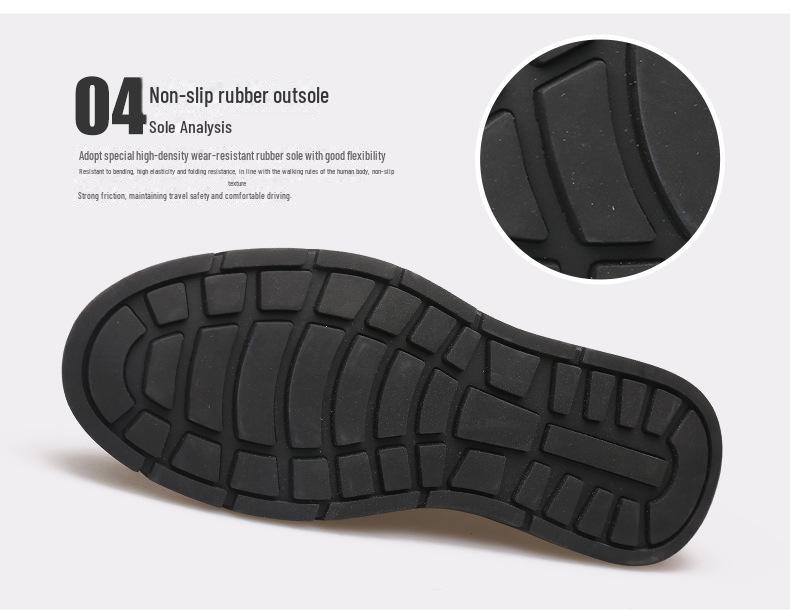 Men's Mid-Top Martin Boots with Soft Leather and Velvet-Lined, Zippered Autumn/Winter Casual Shoes