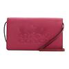 Anna 20 Logo Embossed Flap Pebble Leather Crossbody Bag Small Women Crossbody Bag Pink C5887-IMRPC