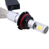1 Pair Auto Car Headlight Bulbs Waterproof Surper Bright 6500K White External Light 9004/9007
