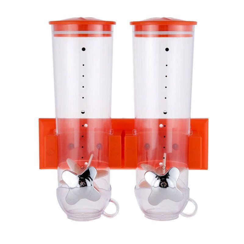 Wall-Mounted Double Cereal Dispenser