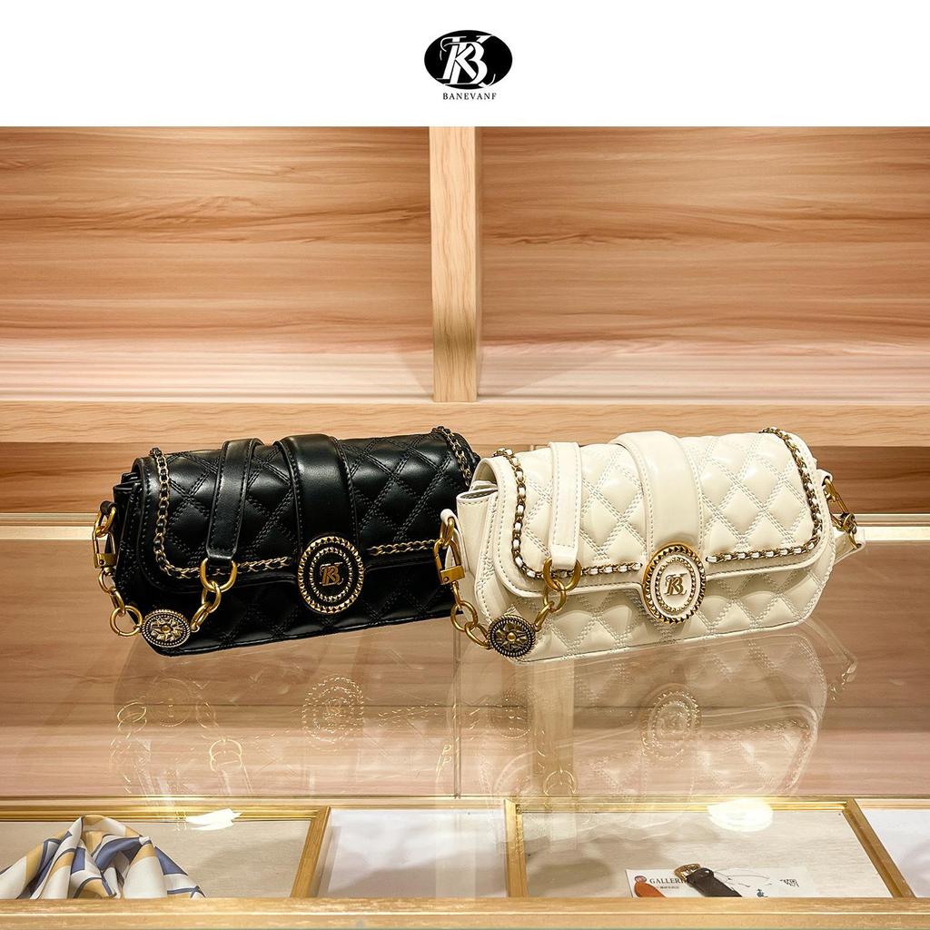 Bani Princess 2024 High-End Argyle Chain Shoulder & Crossbody Bag