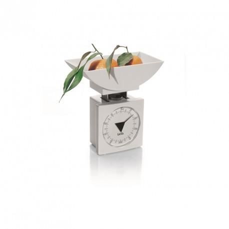 Mekanisk presisjonsvekt LAICA - B K711 01 - Kapasitet 1 kg - Gradering 5 g - Hvit