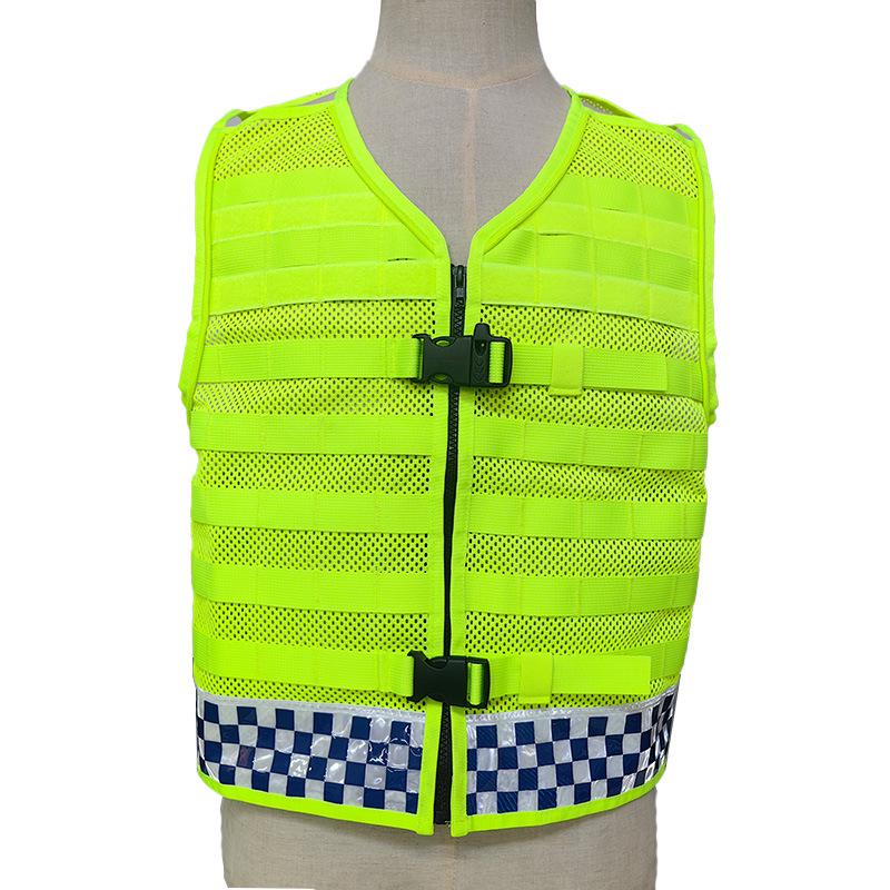 Traffic Duty Patrol Security Reflective Vest - Lightweight & Breathable