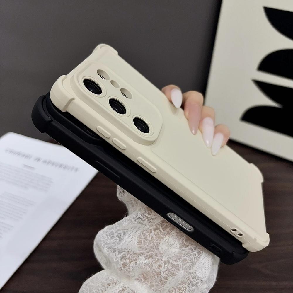 Shockproof Silicone Plain Phone Case For iPhone 17 16 15 14 13 12 11 Pro Max Plus 17 Air 16E 17E Soft Cover