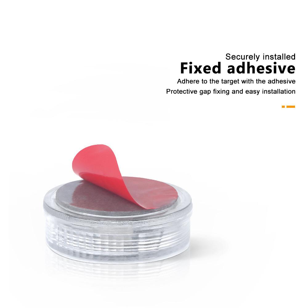 Car Mini Interior Touch Switch Light 5LED Sensor Roof Reading Bulb Ceiling Round Emergency Lamps Cabinet Light Ambient Lamp