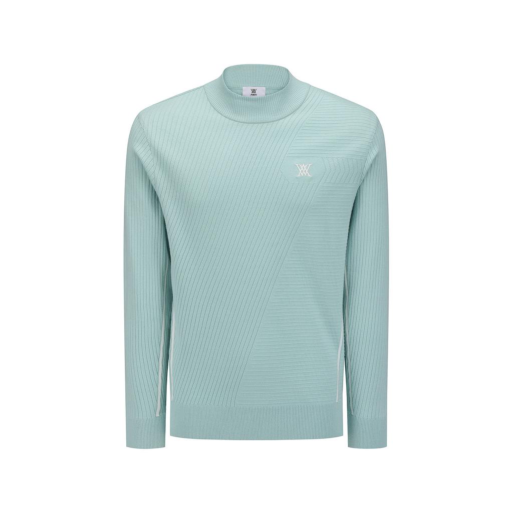 ANEW GOLF Men Fa Mock Neck Sweater_Mt