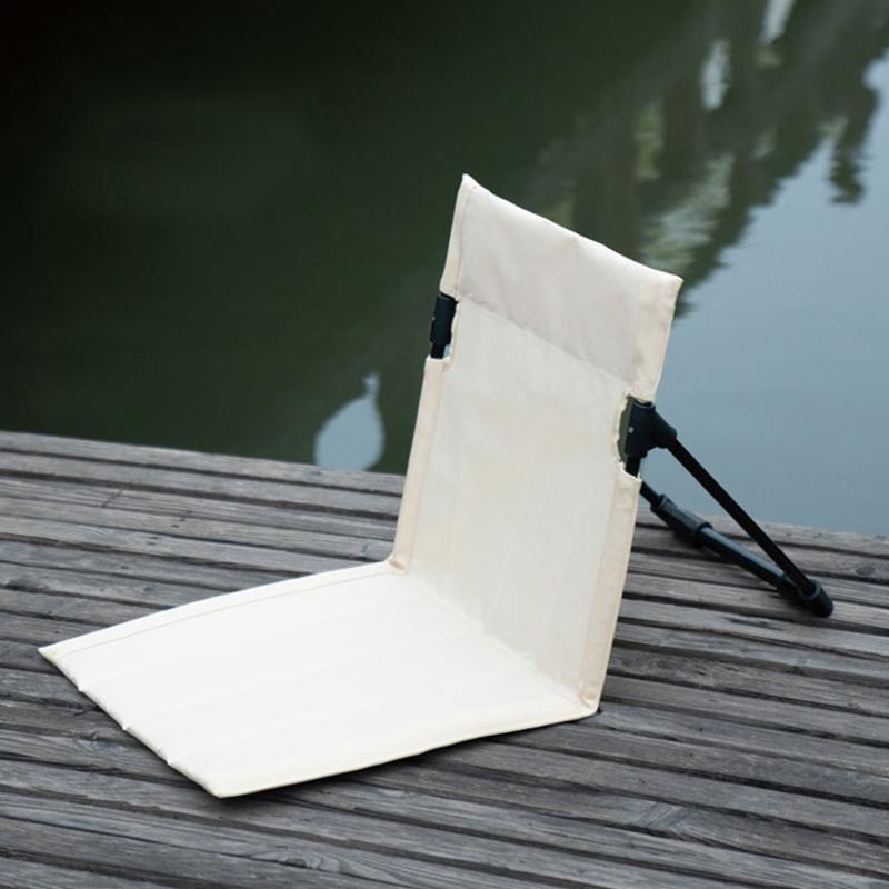 1PC Lazy Chair Portable Ultra-Light Outdoor Lawn Chair Leisure Folding Moon Chair Beach Multiple Options Available