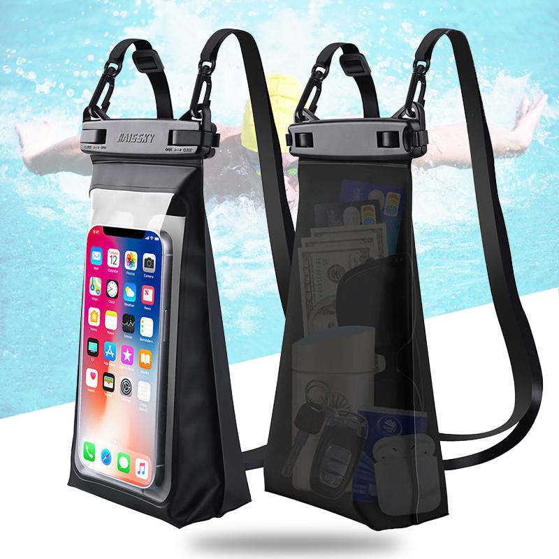 

Универсальная 3D плавающая сумка для телефона 7 дюймов, водонепроницаемая сумка для плавания с сенсорным экраном, чехол для телефона на вынос, дрифтинг, катание на лодке, чехол-держатель