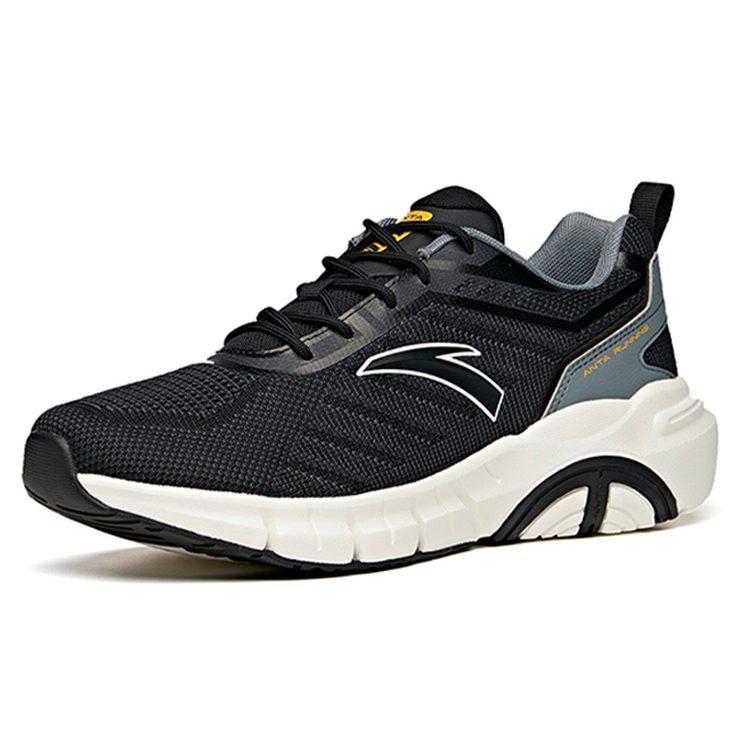 Anta Running Shoes Men's Low Top Black/Cool Gray 912125512-4