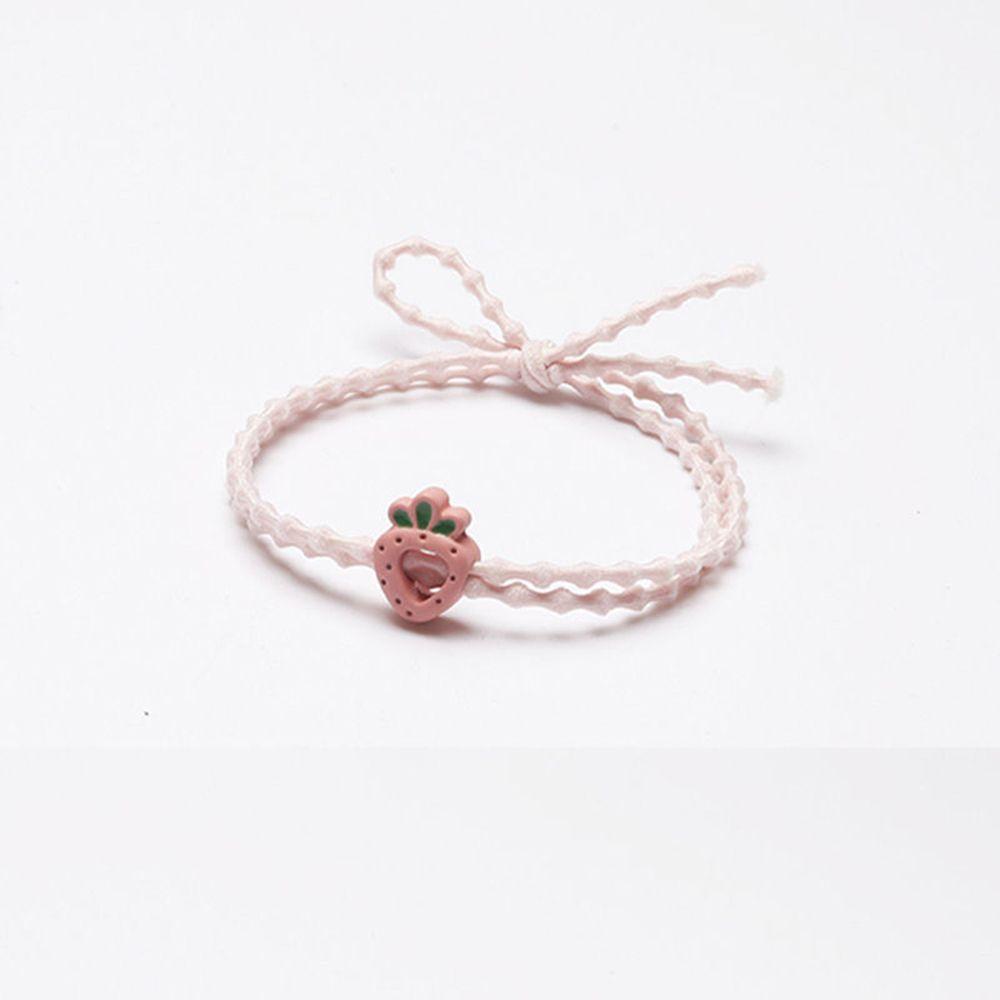 

Hair Ties Strawberry Ponytail Holder Korean Style Hair Rope Women Hair Ring Fruit Hair Scrunchies Strawberry