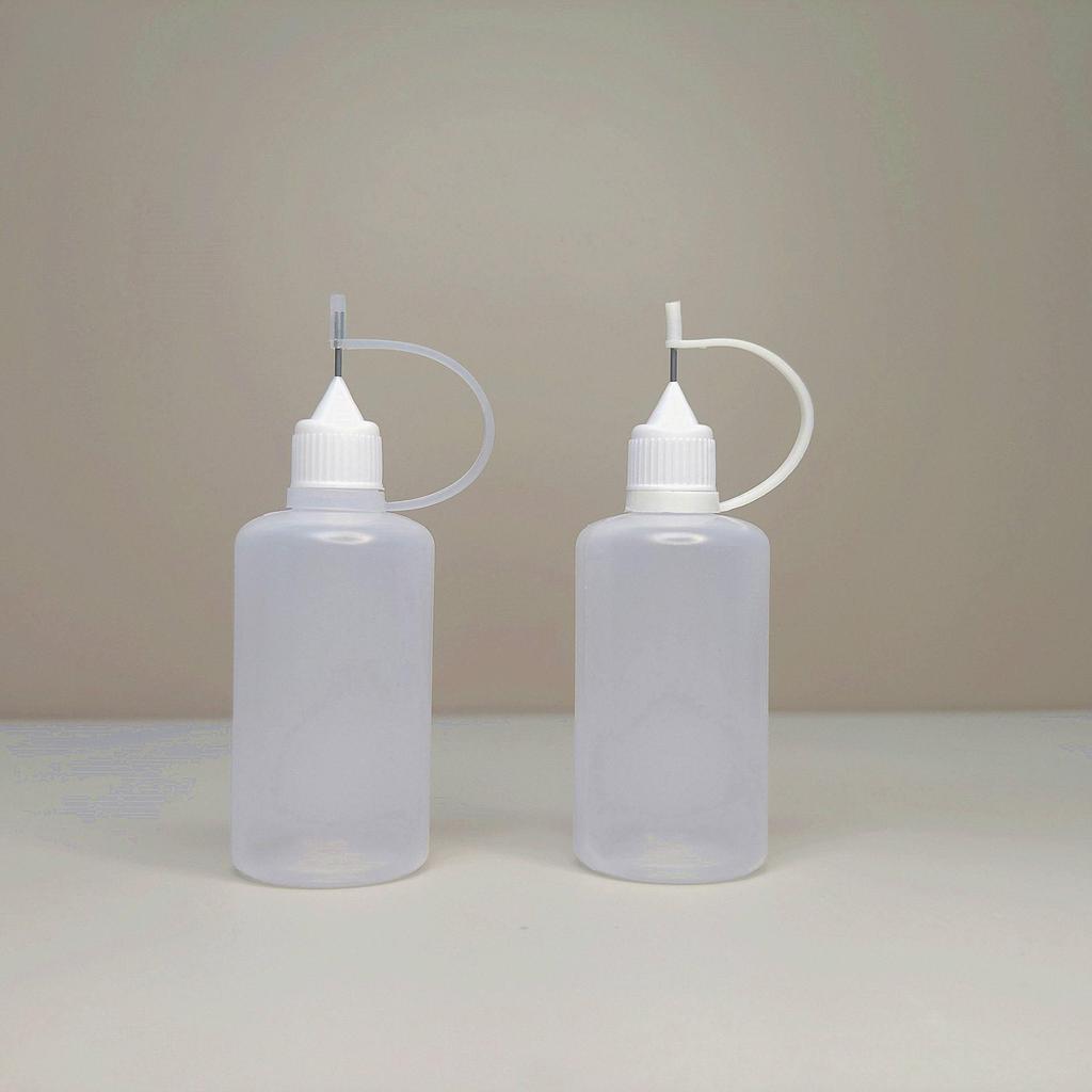 50ml Needle Tip Bottle for UV Glue, Essential Oils, and Makeup Water Dispensing