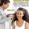 Hot Comb Straighteners, Electric Hair Straightener for Thick Afro Hair, Wig, Beard, Hot Anti-scald Portable Curling1pc