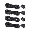 Car Reverse Parking Radar System Car Parking Reverse Backup Radar Sound Alert Backing Radar with 4 Parking Sensors