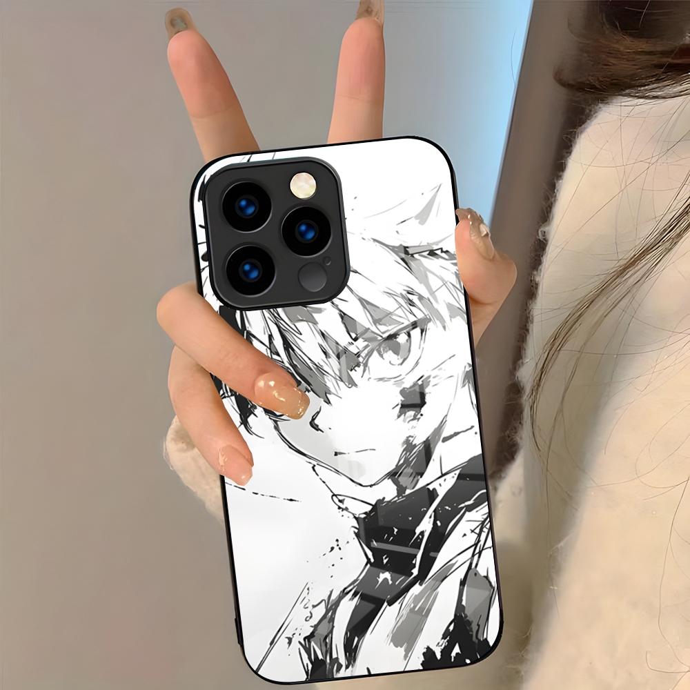 Hunter X Hunter Killua Phone Case For IPhone 17 Pro Max 16 15 14 Pro Max 13 11 Plus Glass Cover