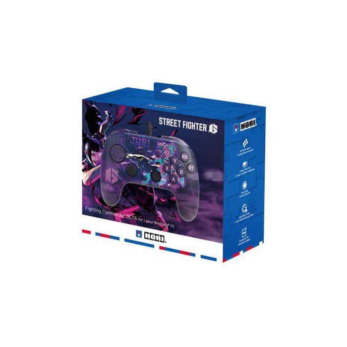 Manette Filaire Fighting Commander Octa - Hori - Edition Street Fighter 6 Juri-Accessoire-PC
