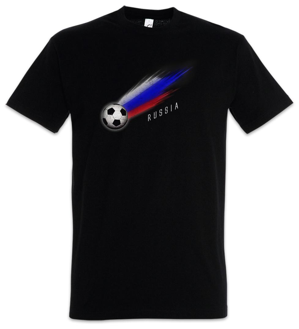 Russia Football Comet I T-Shirt Russian Soccer Flag Banner World Championship S