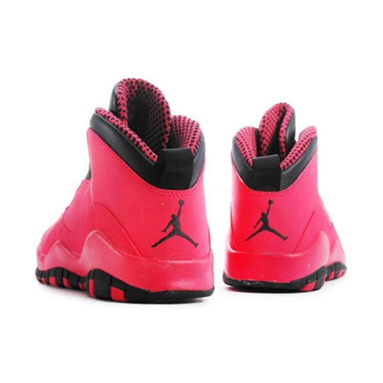 (GS) Air Jordan 10 Retro 'Fusion Red' Kids' 487211-605
