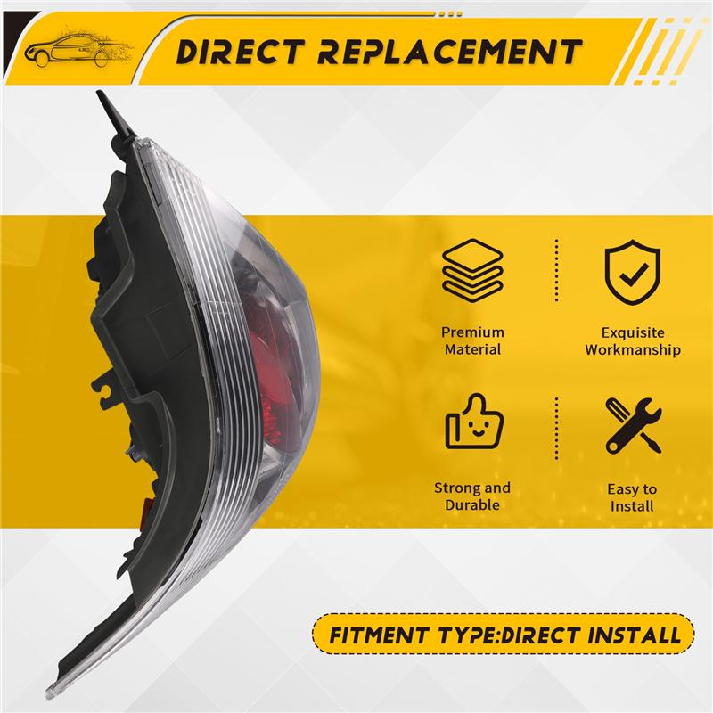 Car LED Stop Brake Lamp Tail Light Rear Bumper For Lexus ALTEZZA RS200 IS200 1998-2005 Right As Shown Right