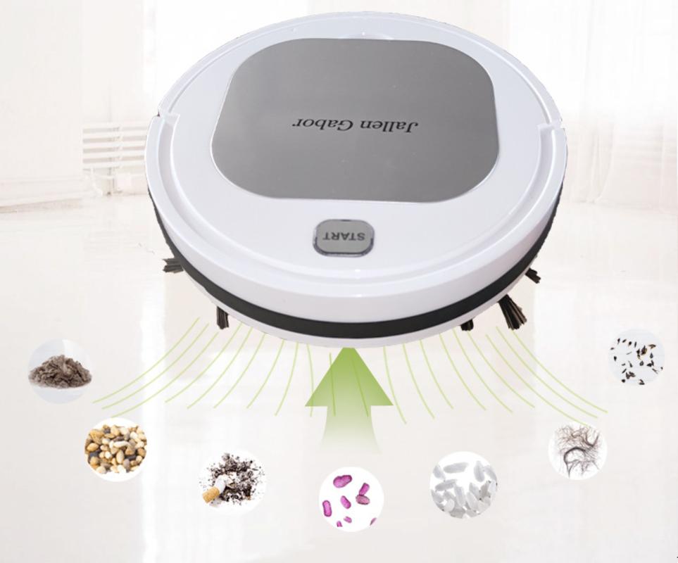 Improved Robot Vacuum Cleaner 1800pa Strong Aspire Ultra Thin Robotic Self-Powering Load Drop Sensor For Pet Hair | Vacuum Cleaners