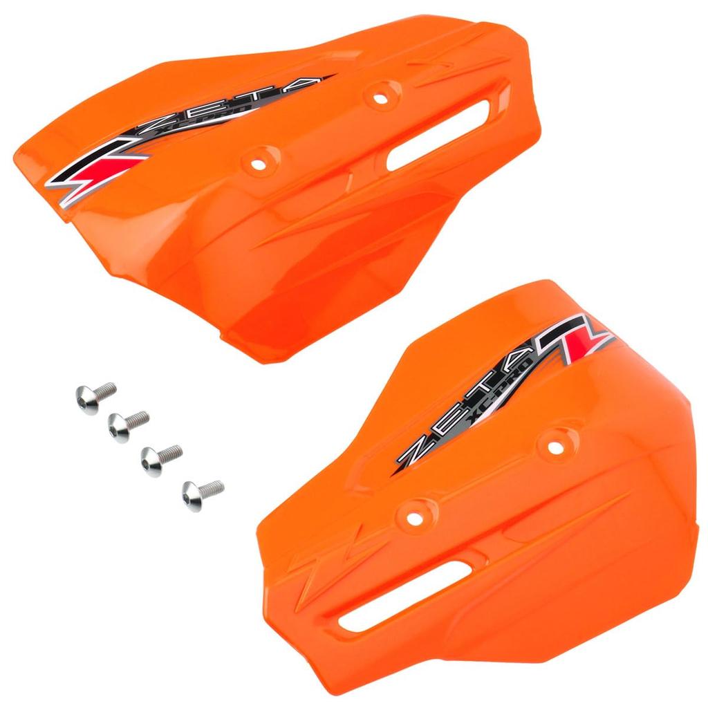 ZETA RACING Protector Orange Compatible with Armor Handguard Protection for and C0511 XC-PRO - Series. Off-Road, Enduro, Racing.