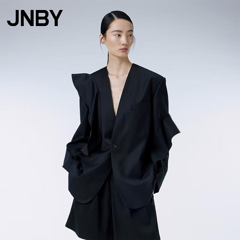 JNBY Women s 100% Wool Loose-Fit Blazer XS