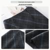 Elegant Retro Wool Plaid Midi Skirt for Women - Autumn/Winter 2025 Collection