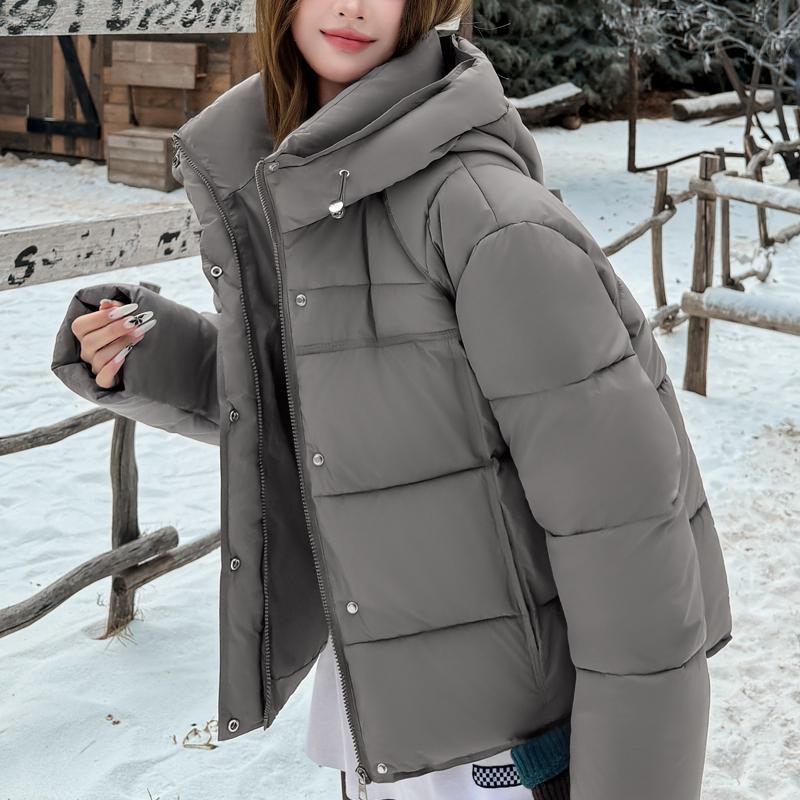 Fashion Women's Winter Coats Hooded Loose Thick Warm Parkas Women Jackets