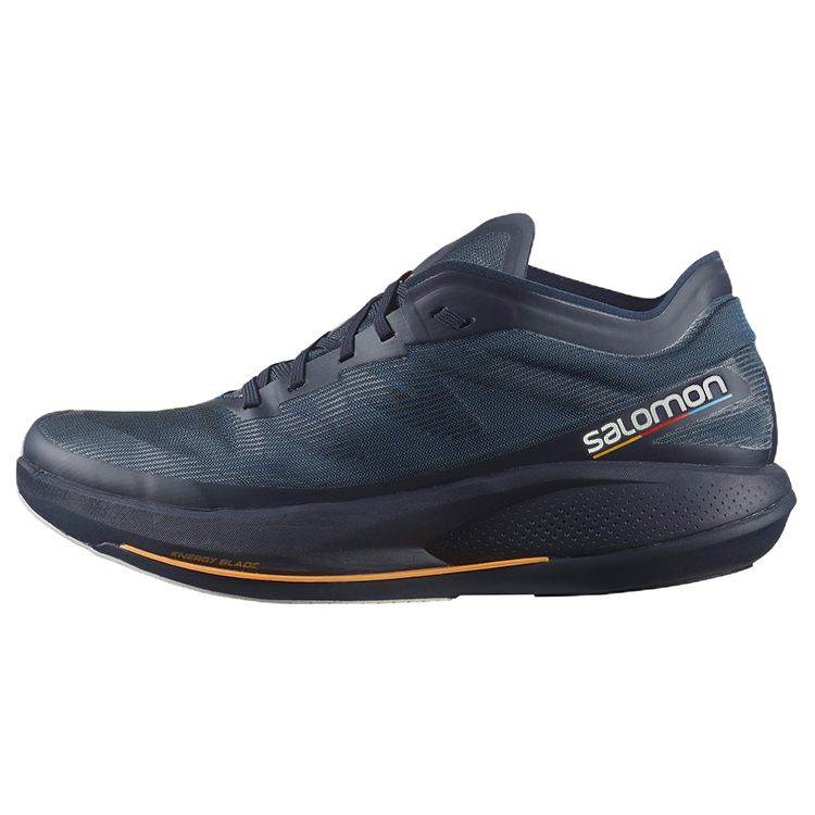 SALOMON Phantasm Comfortable Fashionable Fabric Durable Low-Top Casual Running Shoes Men Sneaker Dark-Blue 416102