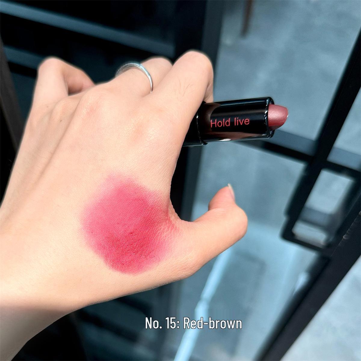 

Bargain Matte Pumpkin Lipstick - Brick Red, No Outer Packaging, Clearance Special