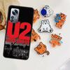 Band U2 Phone Case For Xiaomi Poco X7 X6 M8 M7 M6 M4 M3 X4 Pro F7 Ultra M5S Mi 14 14T 15 15T 12T 10T Pro 12S 12 11 Lite Cover Co