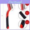 Copper Wire Cleaner Brush Set For Gas Stove And Kitchen Cleaning With Long Handle For Home Use