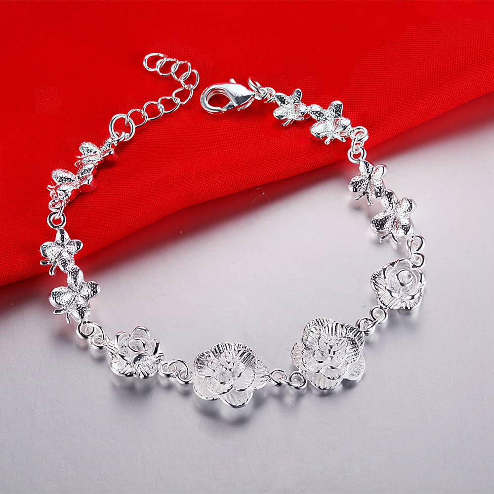 New Bead Heart High Quality Romance Bracelet Chain For Women Engagement Party Wedding Jewelry Gift