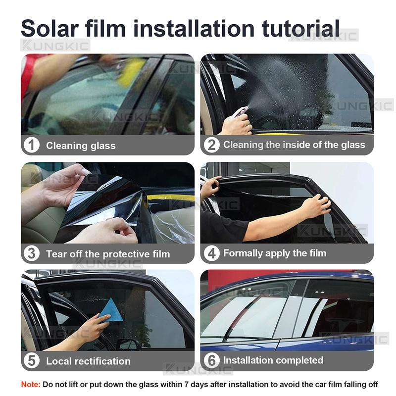 For BYD Sealion 6 DMi  2024 2025 Pre-Cut Easy tall Car Window Tint Film Kit Solar Tinted Film Privacy,Heat &UV Protection