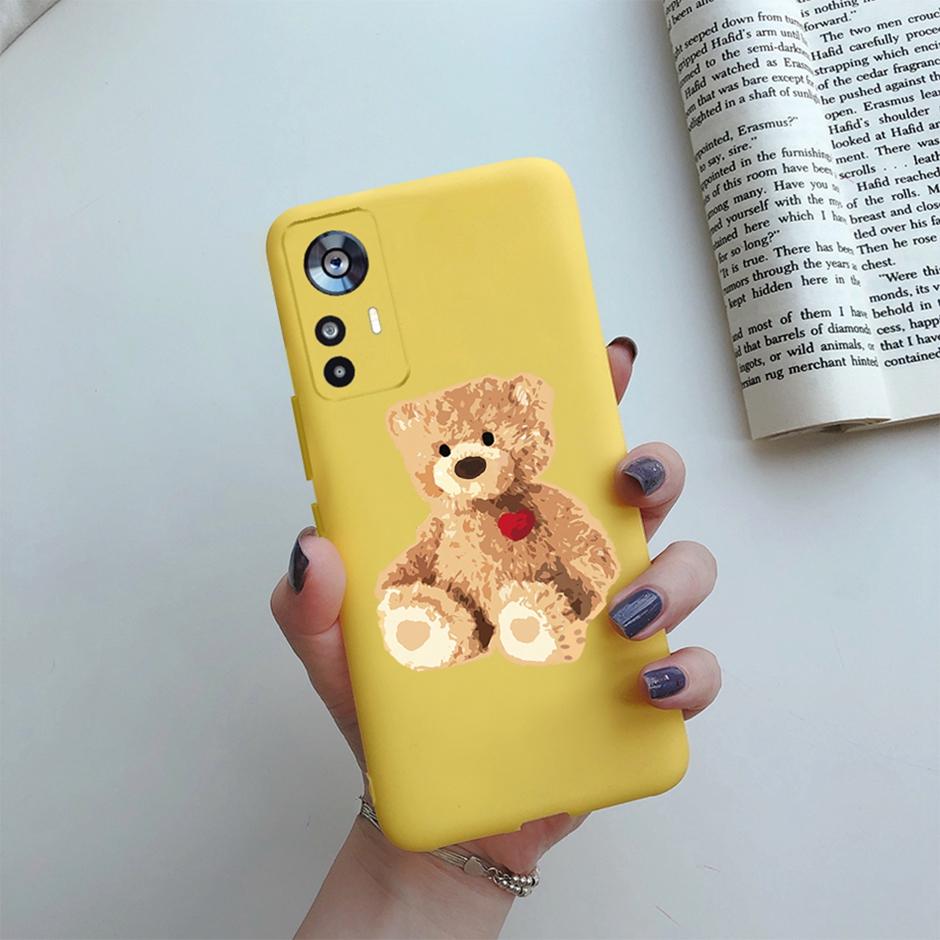 For Xiaomi 12T Case On Xiaomi 12T Pro Back Cover Cute Cartoon Silicone Soft TPU Protective Bumper For Xiaomi 12Tpro Phone Fundas
