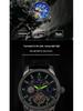 Augustus Men's Automatic Waterproof Tourbillon Skeleton Watch