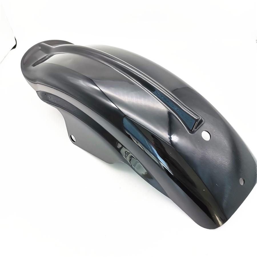 Motorcycle Rear Mudguard Fender Accessory For Cafe Racer Sportster Black